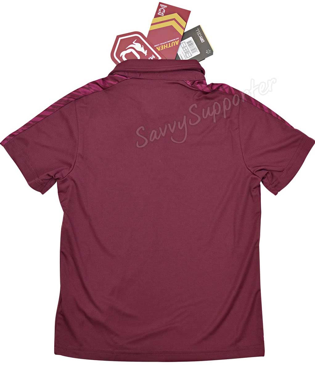 QLD Maroons State of Origin Kids Media Polo Shirt