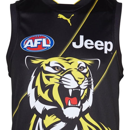 Richmond Tigers AFL Mens Training Guernsey
