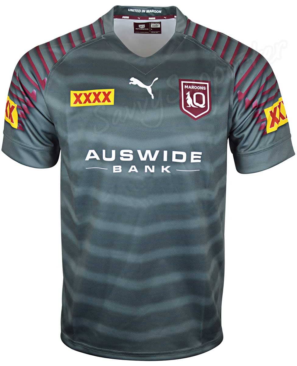 QLD Maroons State of Origin Mens Training Jersey