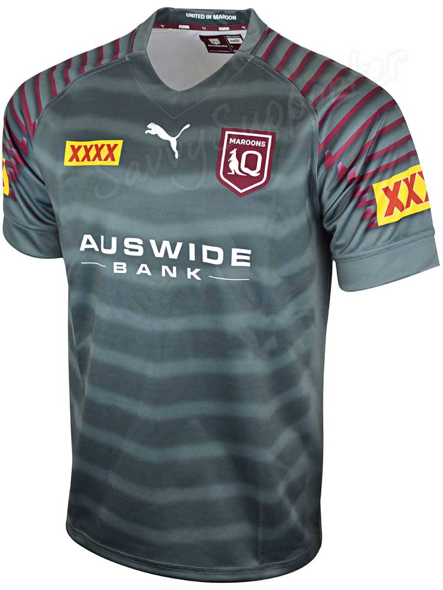 QLD Maroons State of Origin Mens Training Jersey
