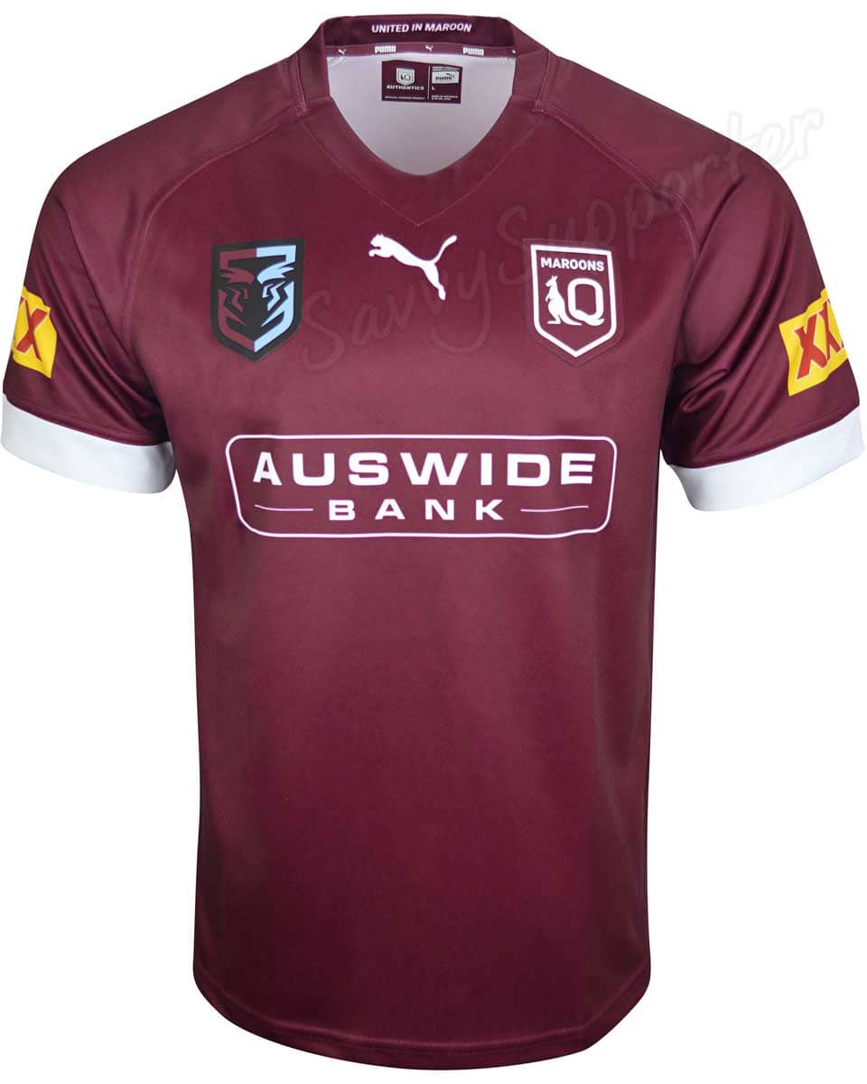 QLD Maroons State of Origin Mens On Field Jersey