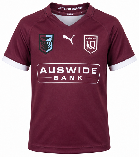 QLD Maroons State of Origin Kids On Field Jersey