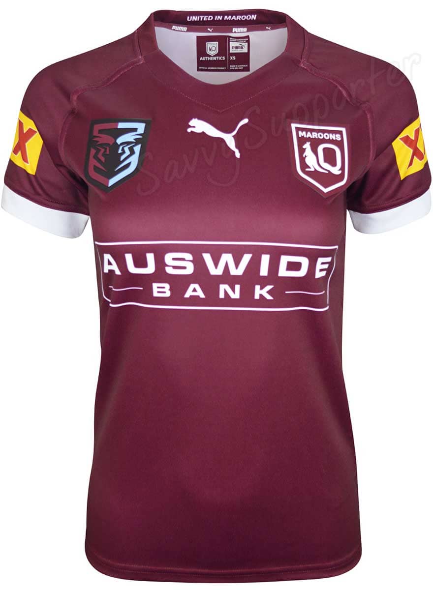 QLD Maroons State of Origin Ladies On Field Jersey