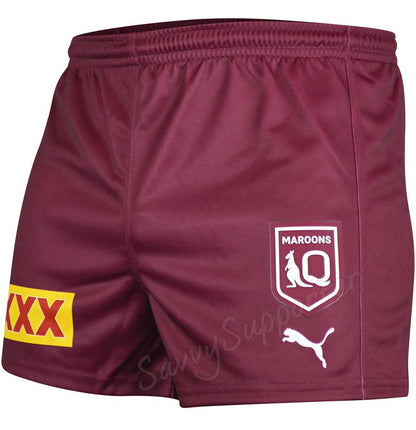 QLD Maroons State of Origin Mens On Field Shorts