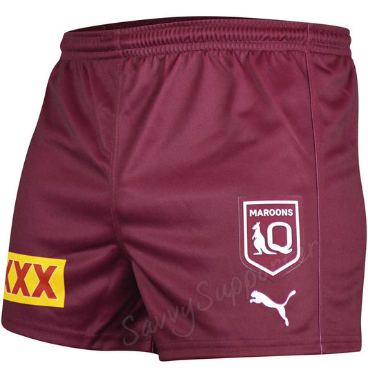 QLD Maroons State of Origin Mens On Field Shorts