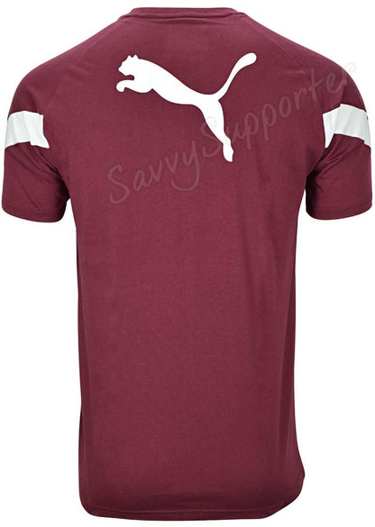 QLD Maroons Puma State of Origin Mens 100% Cotton Iconic Tee