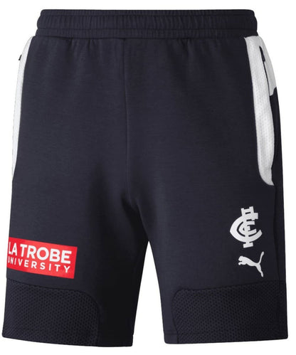 Carlton Blues AFL Mens 8 Inch Training Shorts