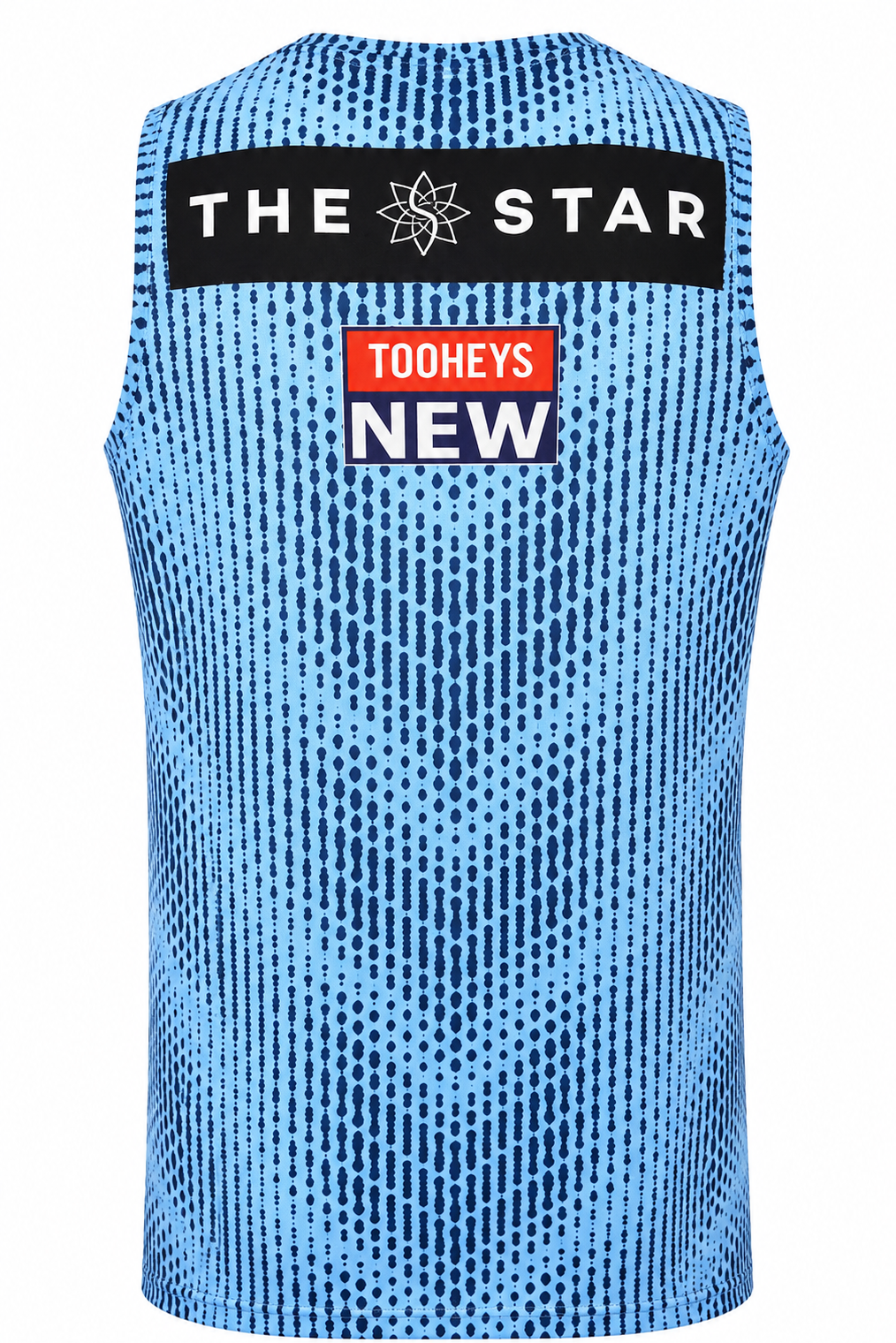 NSW Blues  State of Origin Mens Sky Training Singlet