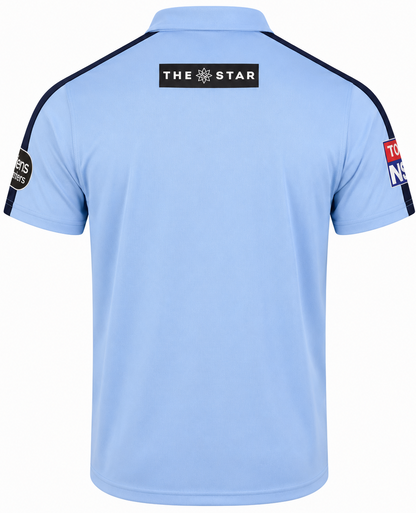 NSW Blues State of Origin Mens Team Polo Shirt S & M Only