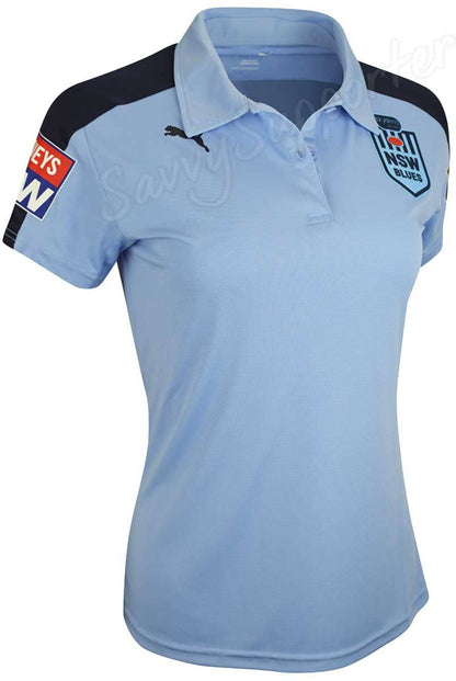 NSW Blues State of Origin Ladies Team Polo Shirt