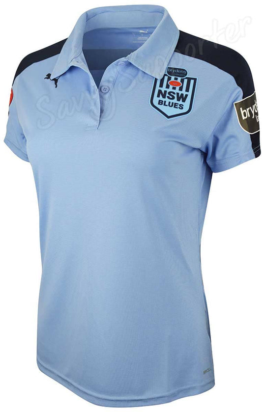 NSW Blues State of Origin Ladies Team Polo Shirt