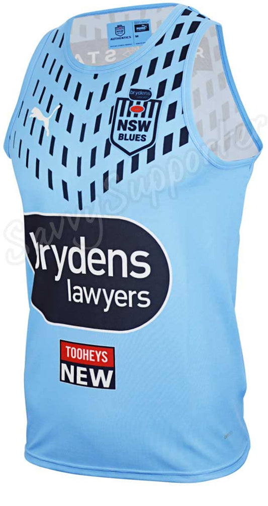 NSW Blues State of Origin Mens Training Singlet