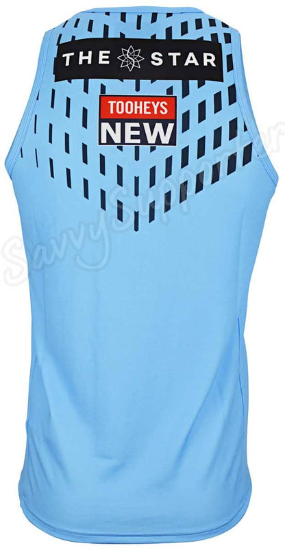 NSW Blues State of Origin Mens Training Singlet
