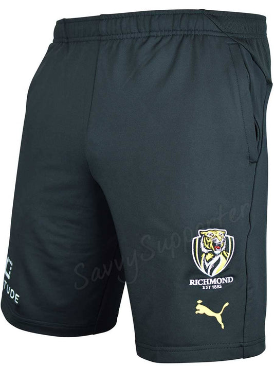 Richmond Tigers AFL Mens Training Shorts