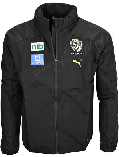 Richmond Tigers AFL Mens Team Rain Jacket