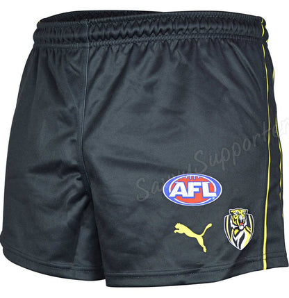 Richmond Tigers AFL Mens Puma Footy Shorts