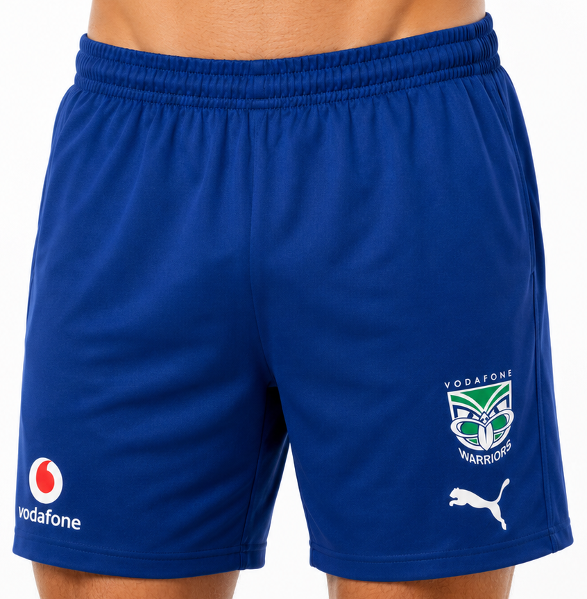 New Zealand Warriors NRL Mens Training Shorts