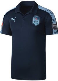 NSW Blues State of Origin Mens Team Polo Shirt
