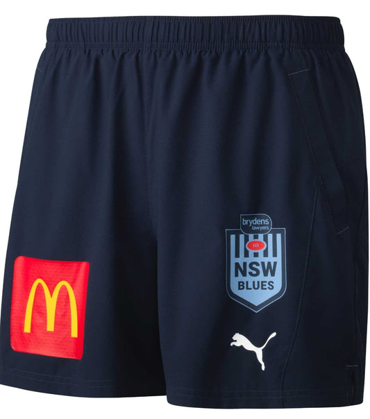 NSW Blues State of Origin Mens Training Shorts