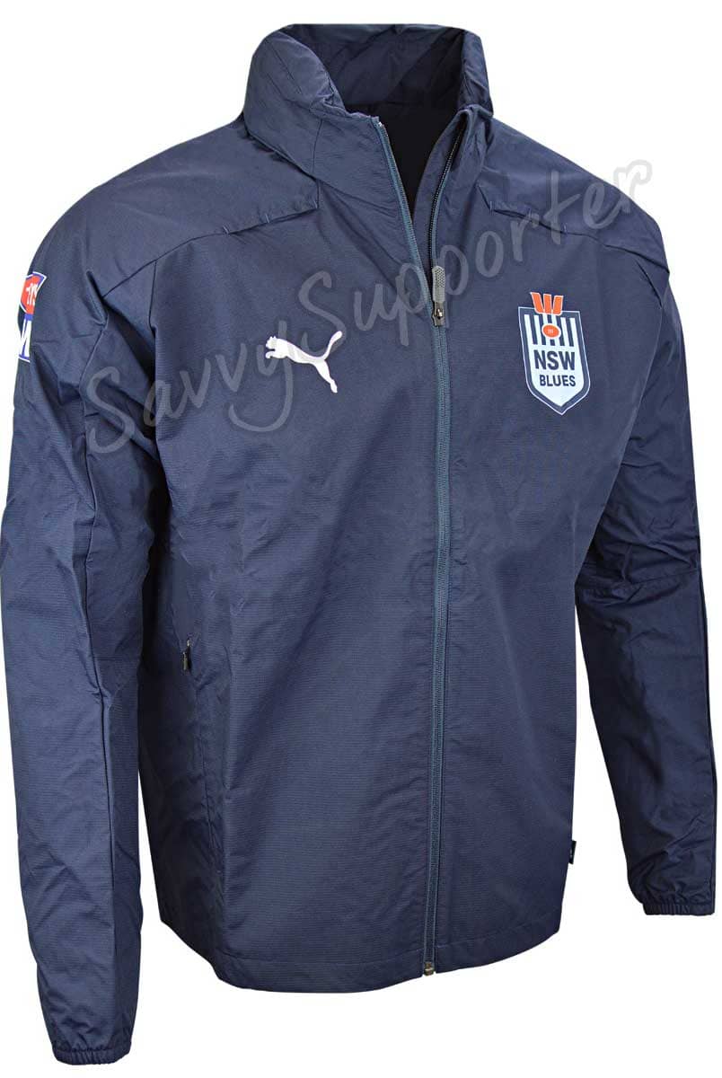 NSW Blues 2023 State Of Origin Mens Rain Jacket
