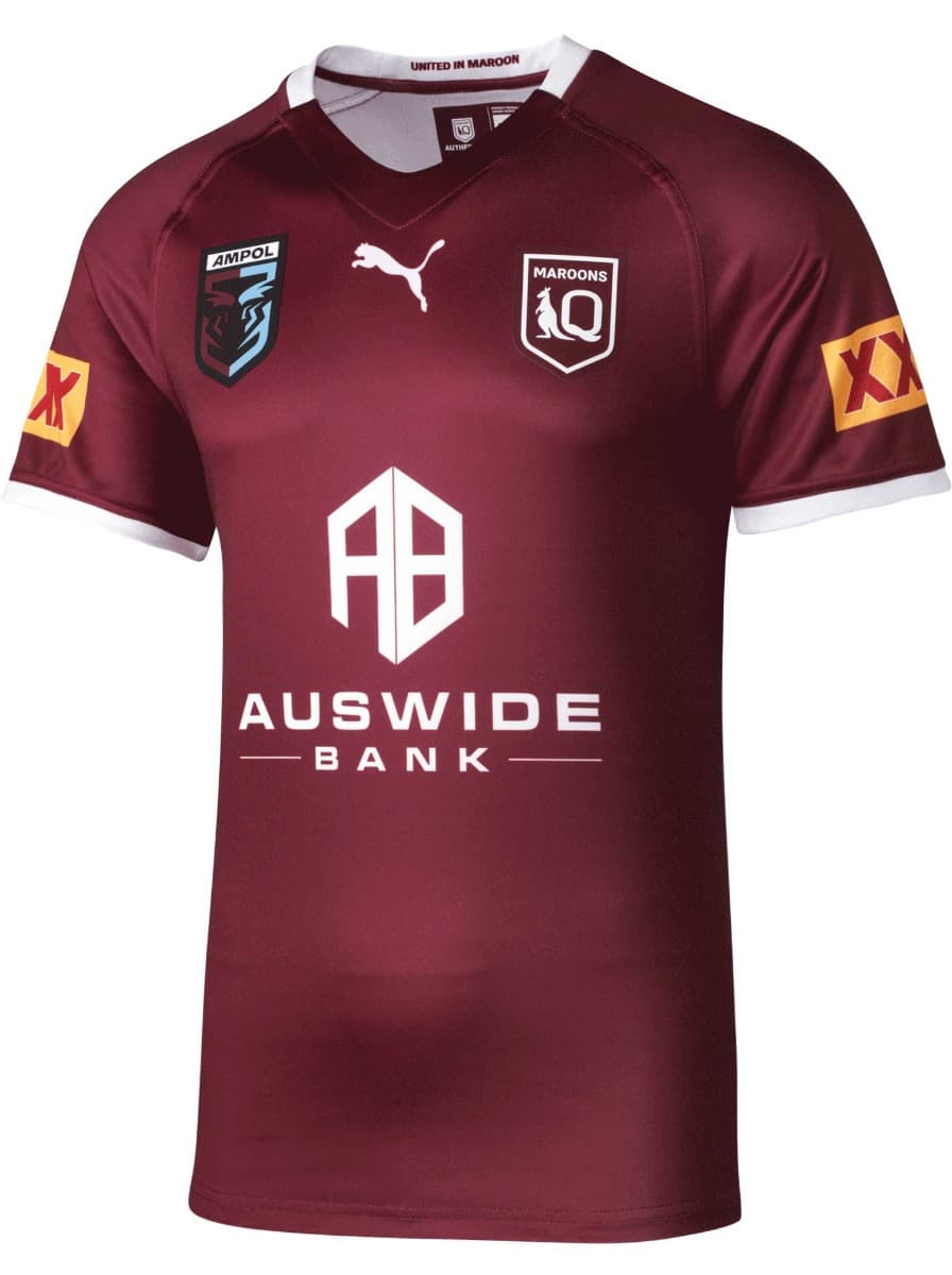 QLD Maroons State of Origin Mens On Field Jersey