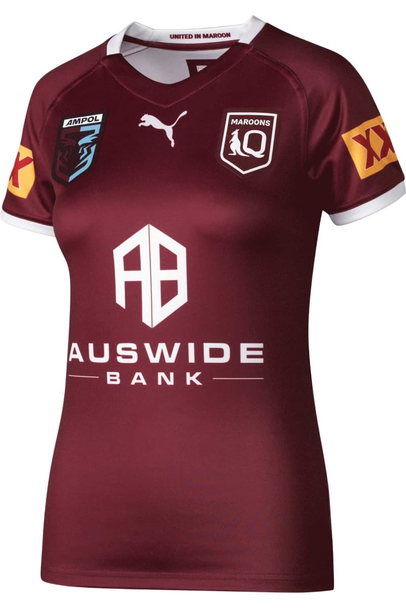 QLD Maroons State of Origin Ladies On Field Jersey