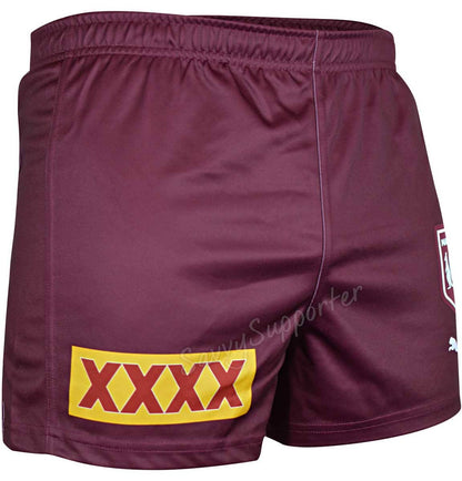 QLD Maroons Mens State of Origin On Field Shorts