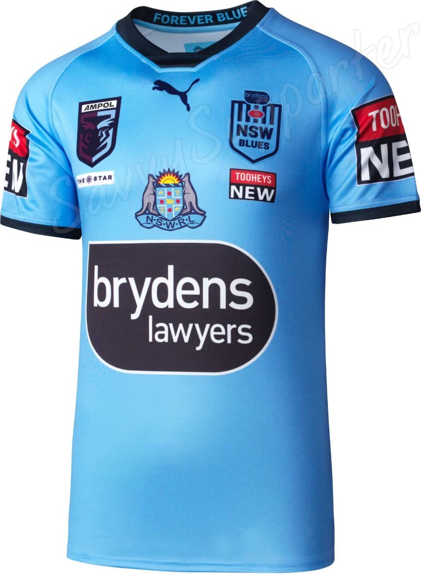 NSW Blues State Of Origin Mens On Field Jersey