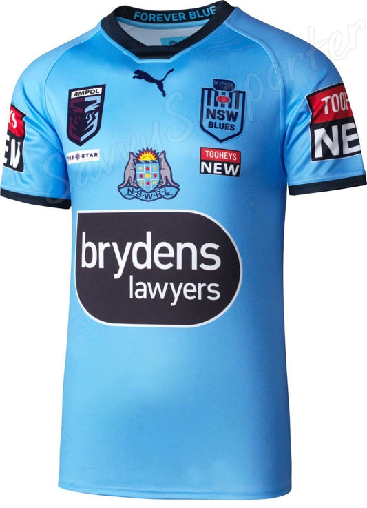 NSW Blues State Of Origin Mens On Field Jersey