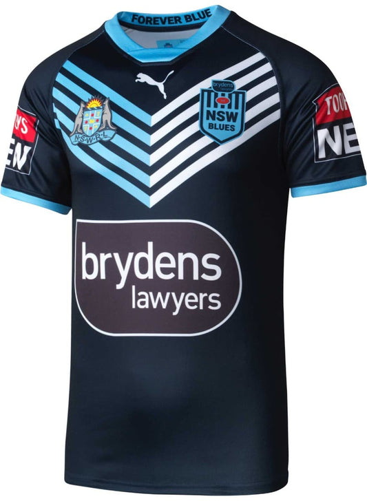 NSW Blues State of Origin Mens Captain Run Jersey