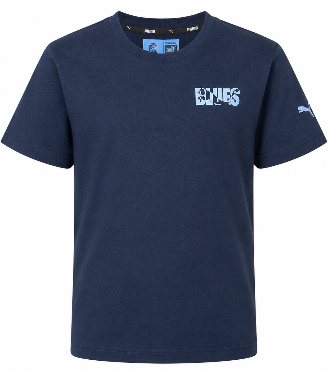 NSW Blues State of Origin Kids Graphic Shirt
