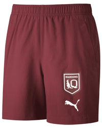 QLD Maroons 2023 State Of Origin Kids Training Shorts