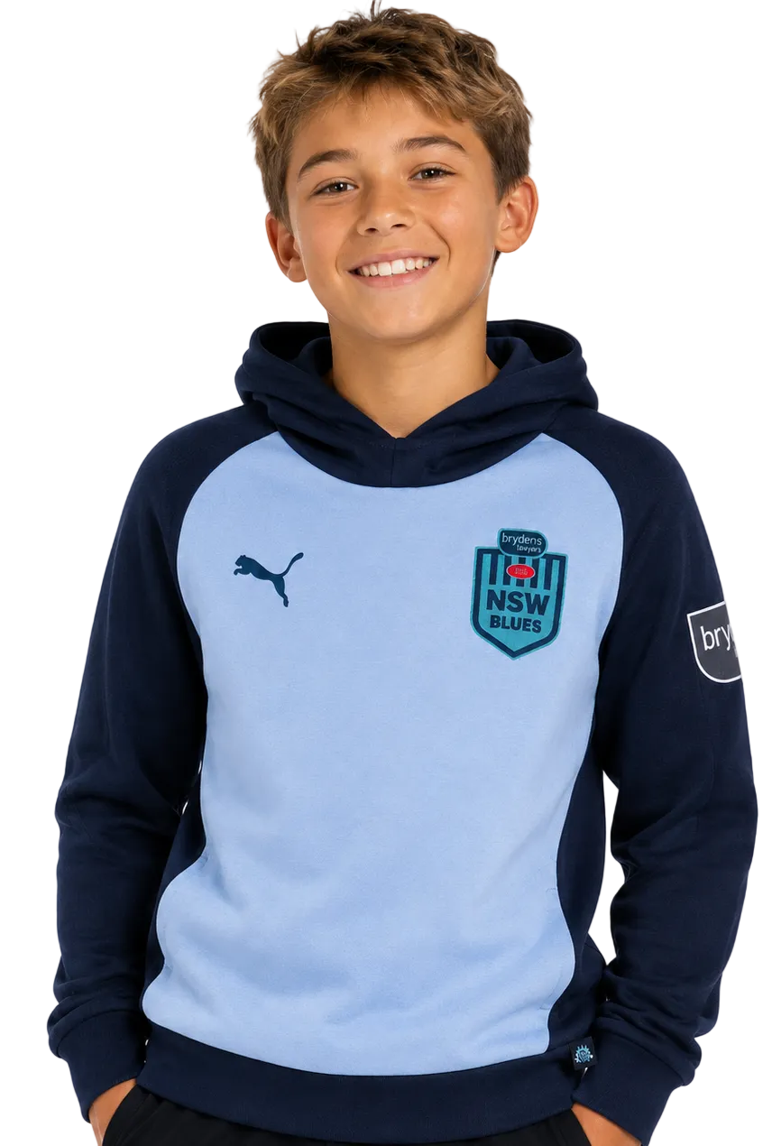 NSW Blues NRL State of Origin Kids Team Hoodie
