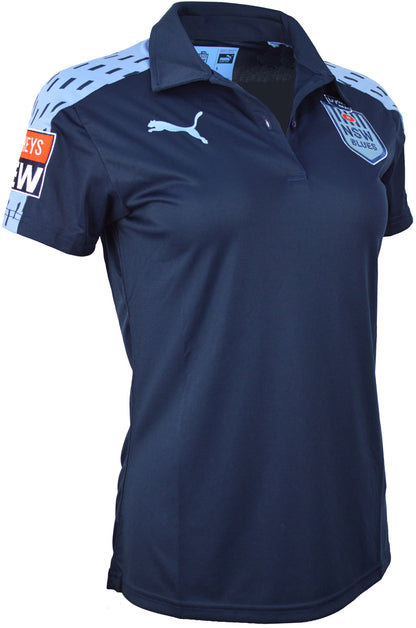 NSW Blues State of Origin Ladies Team Polo Shirt
