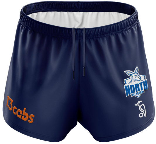 North Melbourne Kangaroos 2026 AFL Mens Running Shorts
