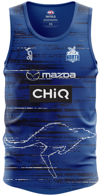 North Melbourne Kangaroos 2026 AFL Mens Training Singlet