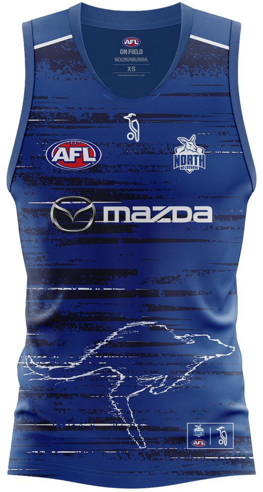 North Melbourne Kangaroos 2026 AFL Mens Training Guernsey