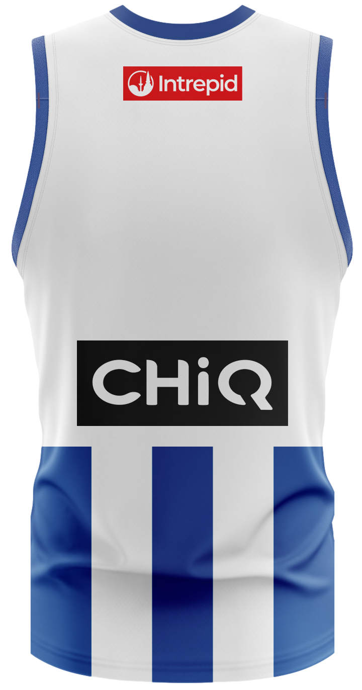 North Melbourne Kangaroos 2026 AFL Kids Home Guernsey