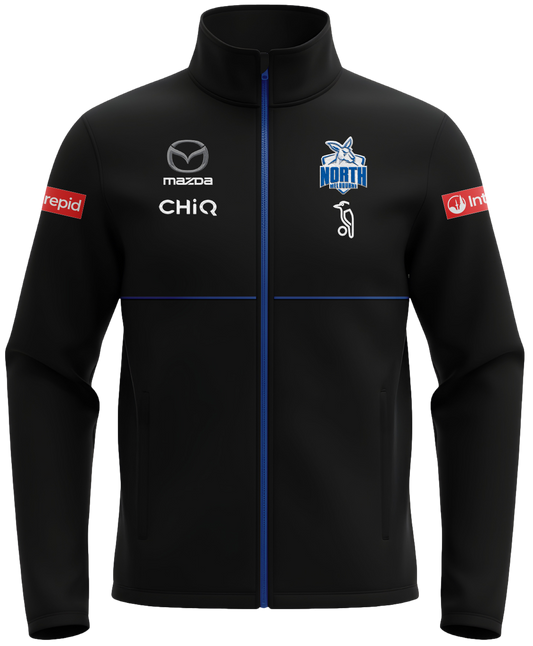 North Melbourne Kangaroos 2026 AFL Mens Softshell Jacket