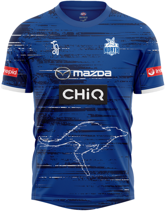 North Melbourne Kangaroos 2026 AFL Mens Training Shirt