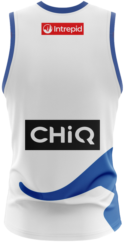 North Melbourne Kangaroos 2026 AFL Kids Away Guernsey