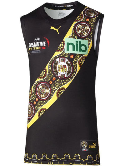 Richmond Tigers AFL Mens Indigenous Guernsey
