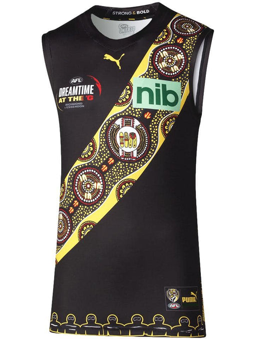 Richmond Tigers AFL Mens Indigenous Guernsey
