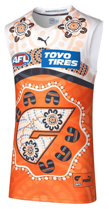 GWS Giants AFL Indigenous Guernsey Mens