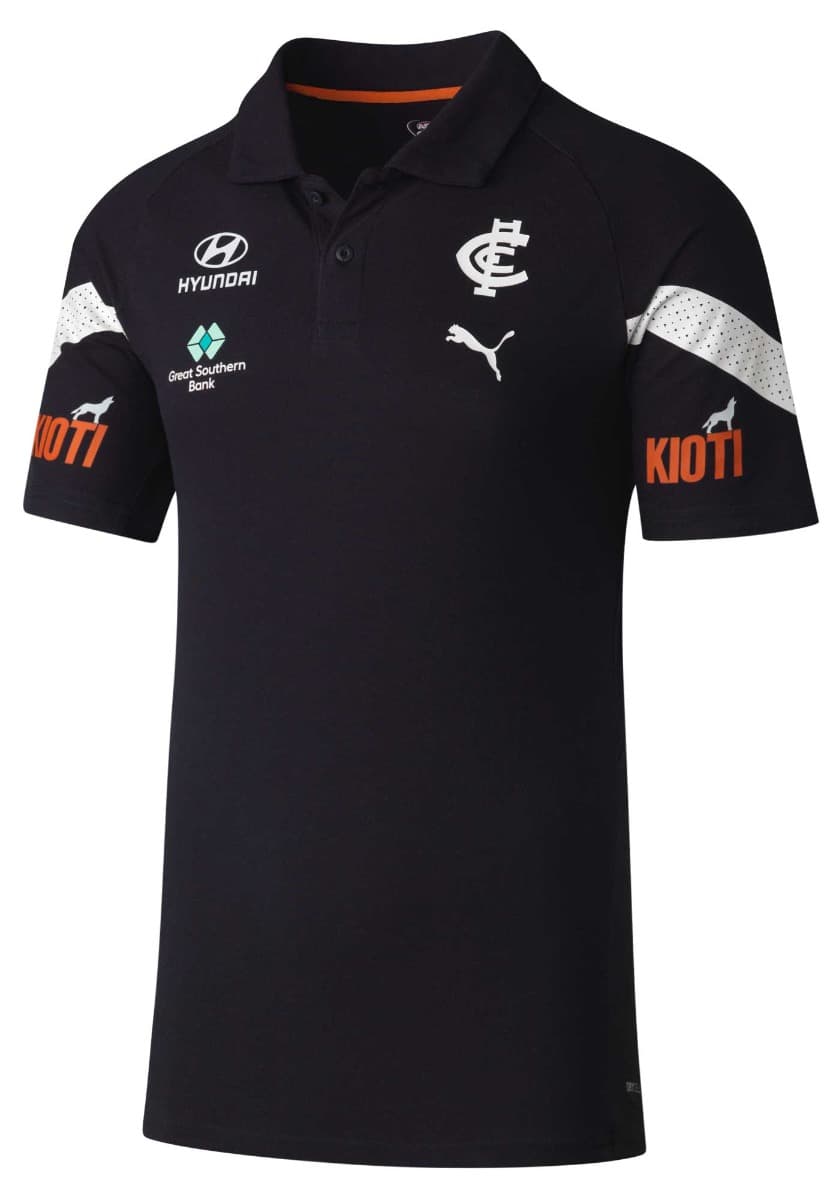 Carlton Blues 2023 AFL Mens Team Polo Shirt