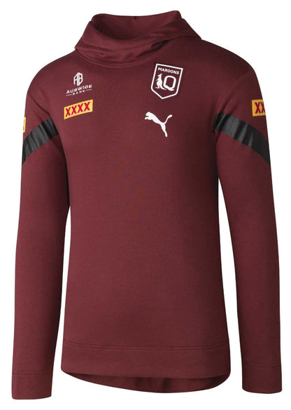 QLD Maroons State Of Origin Mens Maroon Team Hoody