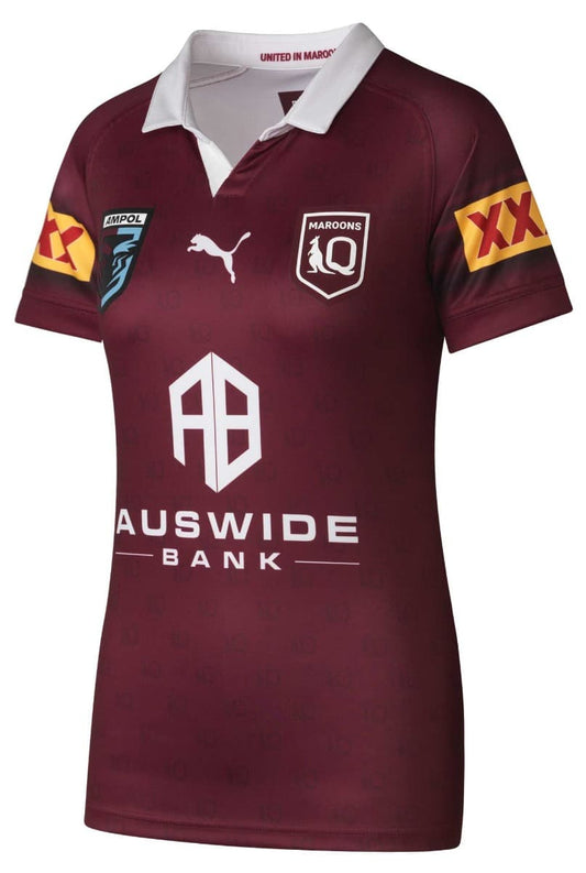 QLD Maroons State Of Origin Ladies On Field Jersey