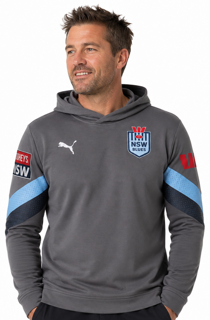 NSW Blues State Of Origin Mens Team Hoody