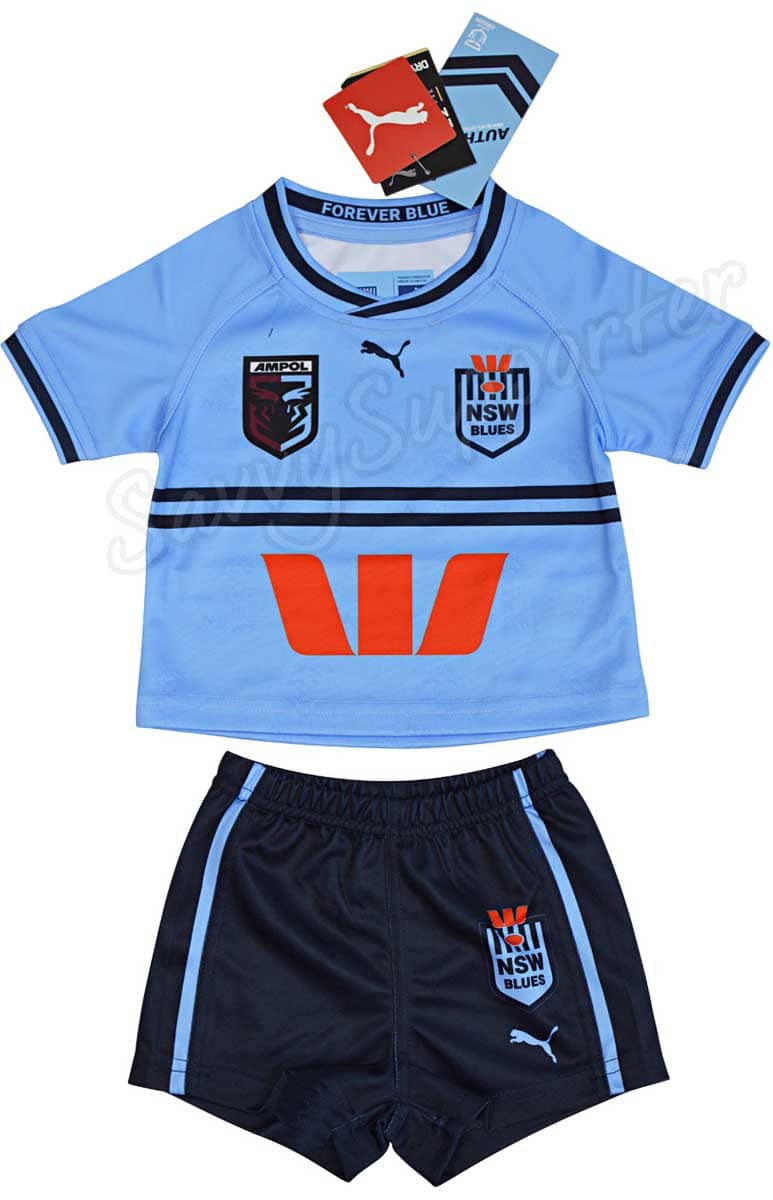 NSW Blues State of Origin Toddler On Field Jersey
