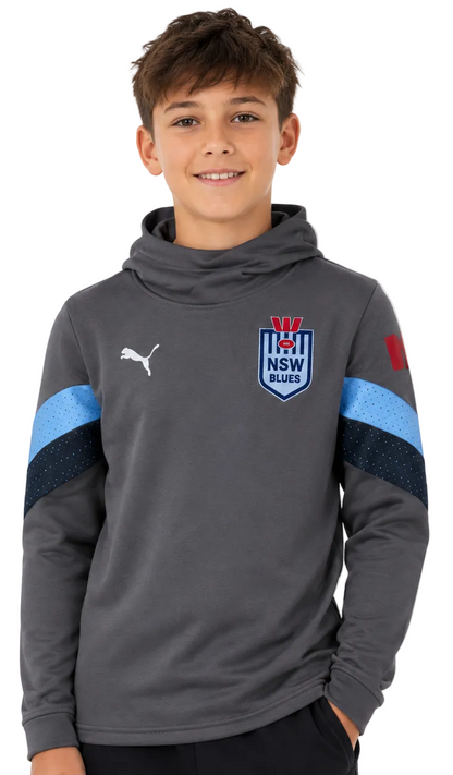 NSW Blues NRL State of Origin Kids Team Hoody Size L ONLY